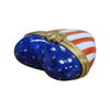 Heart Patriotic American Heart United States Limoges Box Porcelain Figurine-united states patriotic heart-CH2P377