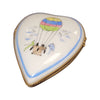 Hot Air Balloon Heart Flowers-hearts LIMOGES BOXES-CH11M178