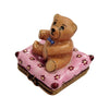 Teddy Bear on Pillow-Teddy-CH2P278