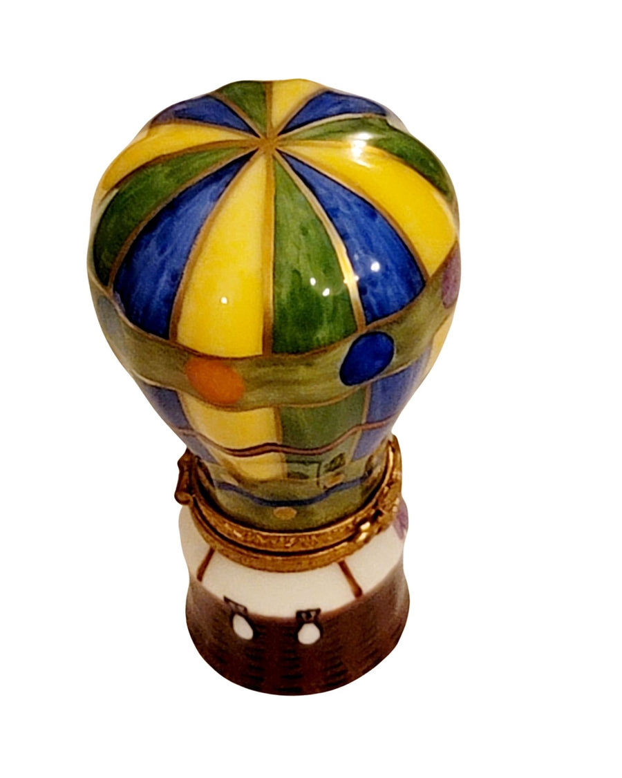 Colorful Hot Air Balloon Limoges box