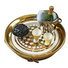 Gold Tray Caviar and Champagne in Bucket Limoges Box - Limoges Box Boutique