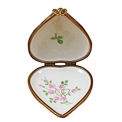 Heart with Wedding Couple - Studio Collection Limoges Trinket Box - Limoges Box Boutique