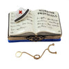 Nursing Book with Stethoscope