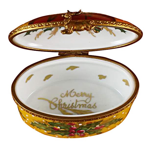 Studio Collection - Oval With Santa Claus