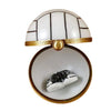 Volleyball with Removable Porcelain Tennis Shoes Limoges Box - Limoges Box Boutique