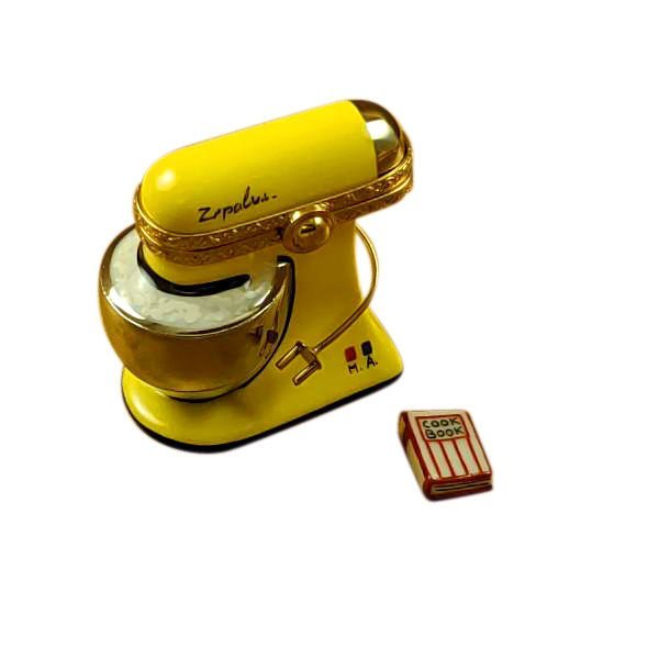 Yellow Mix Master with Removable Cookbook