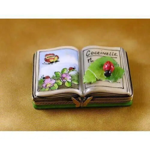 Authentic Limoges Book Boxes Literature Gift Porcelain Boxes