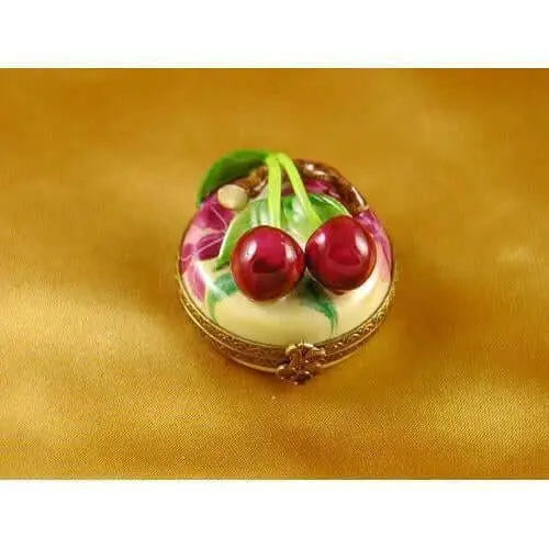 Food & Flowers Porcelain Limoges Boxes