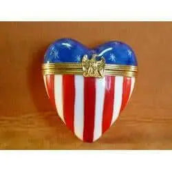 Patriotic Limoges Boxes