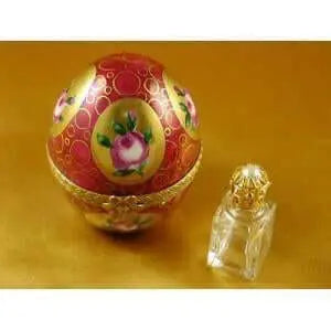 Luxury Porcelain Limoges Egg Trinket Box for Sale