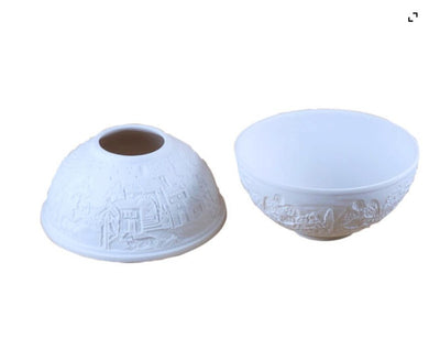 CRECHE (NATIVITY) VOTIVE LIGHT - LITHOSPHERE