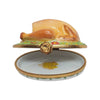 Delicious Thanksgiving Turkey with savory stuffing and garnishes on the side