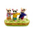 Three blind mice plush toys in various colors and sizes