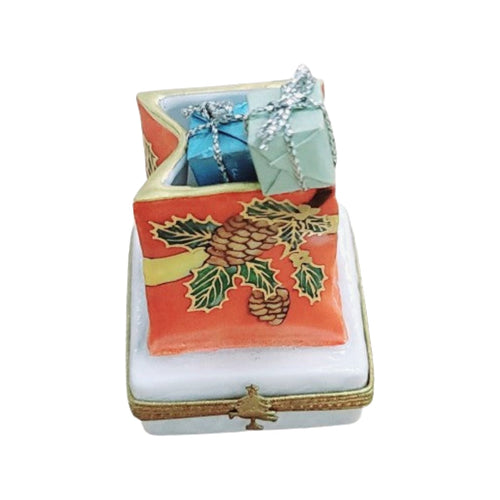 Christmas Gifts Limoges Box Porcelain Limoges xmas French Trinket Box