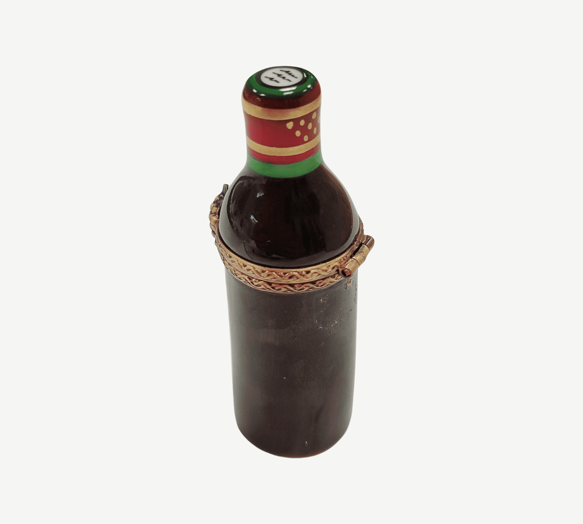 1994 Bordeaux Wine Limoges Box Porcelain Limoges wine French Trinket Box