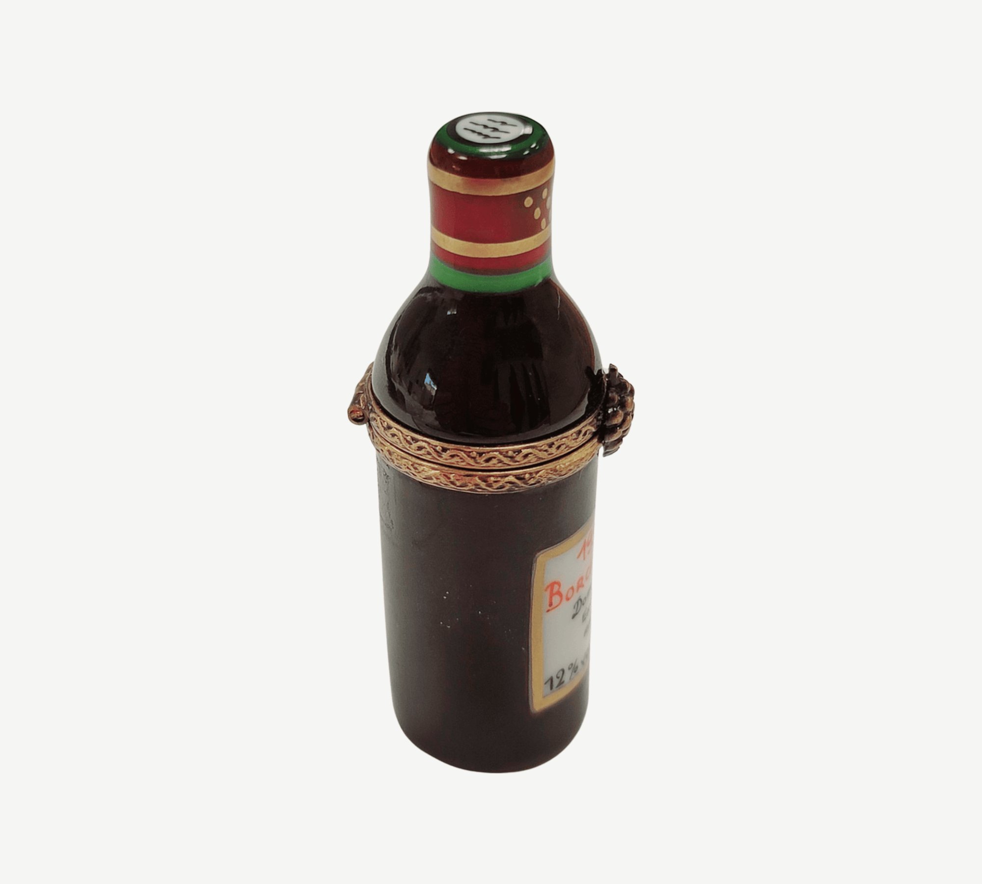 1994 Bordeaux Wine Limoges Box Porcelain Limoges wine French Trinket Box