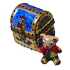 Teddy Clown Delight Box Porcelain Limoges Kids teddy baby French Trinket Box