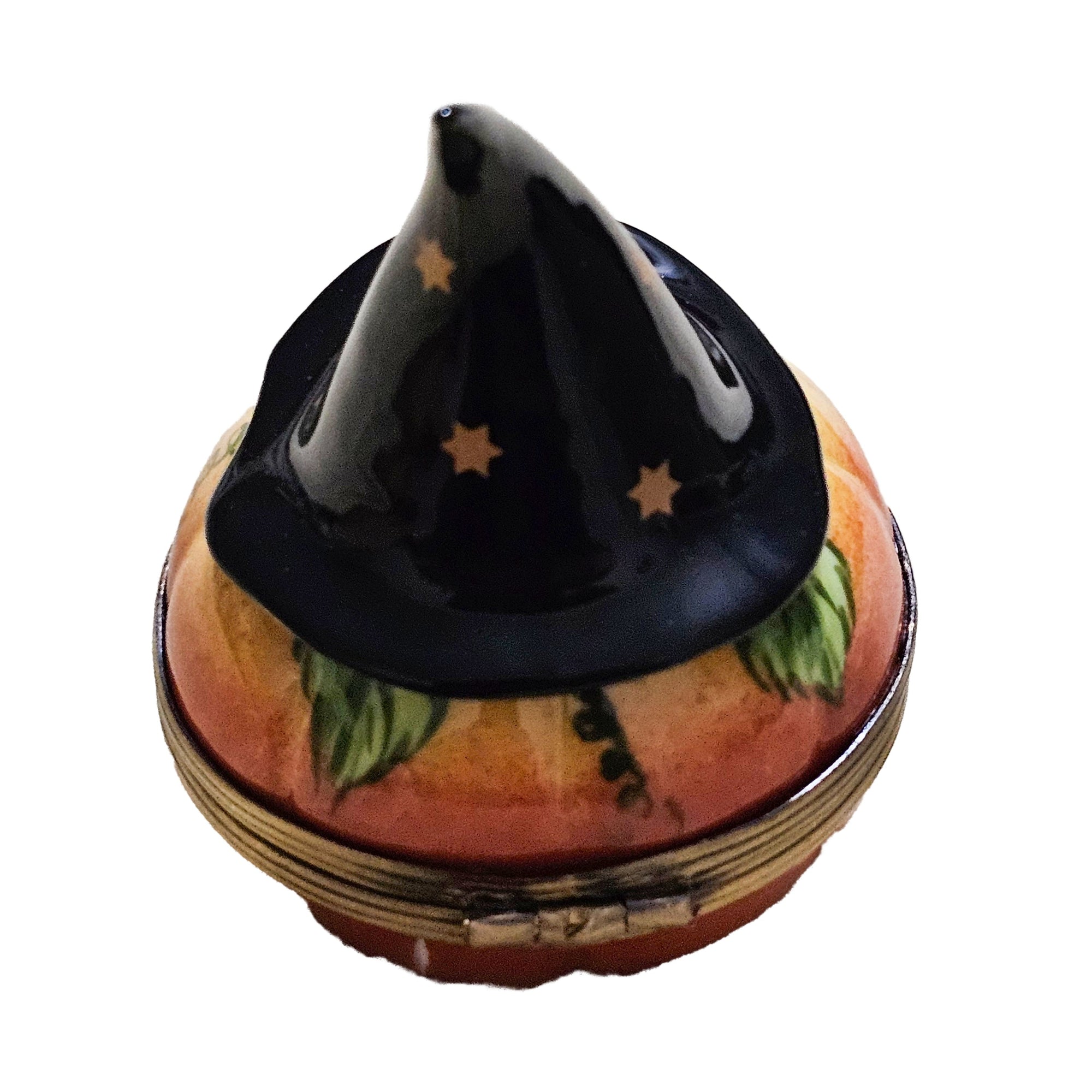 Halloween Jackolantern Limoges Box Porcelain Limoges Halloween French Trinket Box