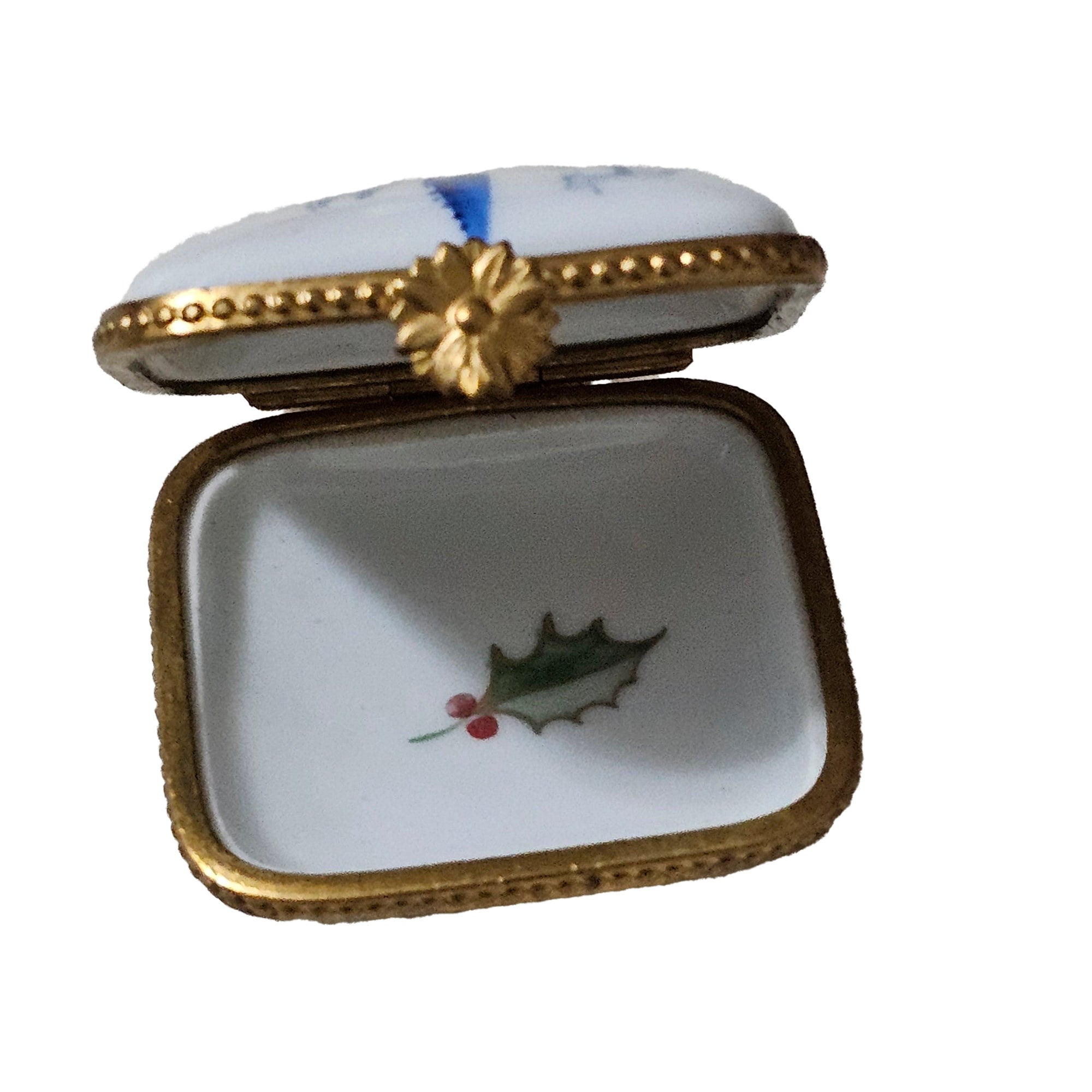 Joyeux Noel Christmas Limoges Box Porcelain Limoges christmas French Trinket Box