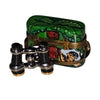 Jungle Safari Binoculars Box Porcelain Limoges travel wild animals French Trinket Box