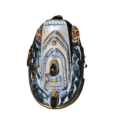 Sinking Titanic Limoges Box Porcelain Limoges vehicle French Trinket Box