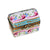 Turquoise Pink Floral Treasure Box Porcelain Limoges traditional French Trinket Box