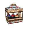 Carnival Ride Whimsical Limoges Box Porcelain Limoges Kids play games baby French Trinket Box