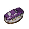 Purple Porsche Limoges Box Delight Porcelain Limoges vehicle French Trinket Box