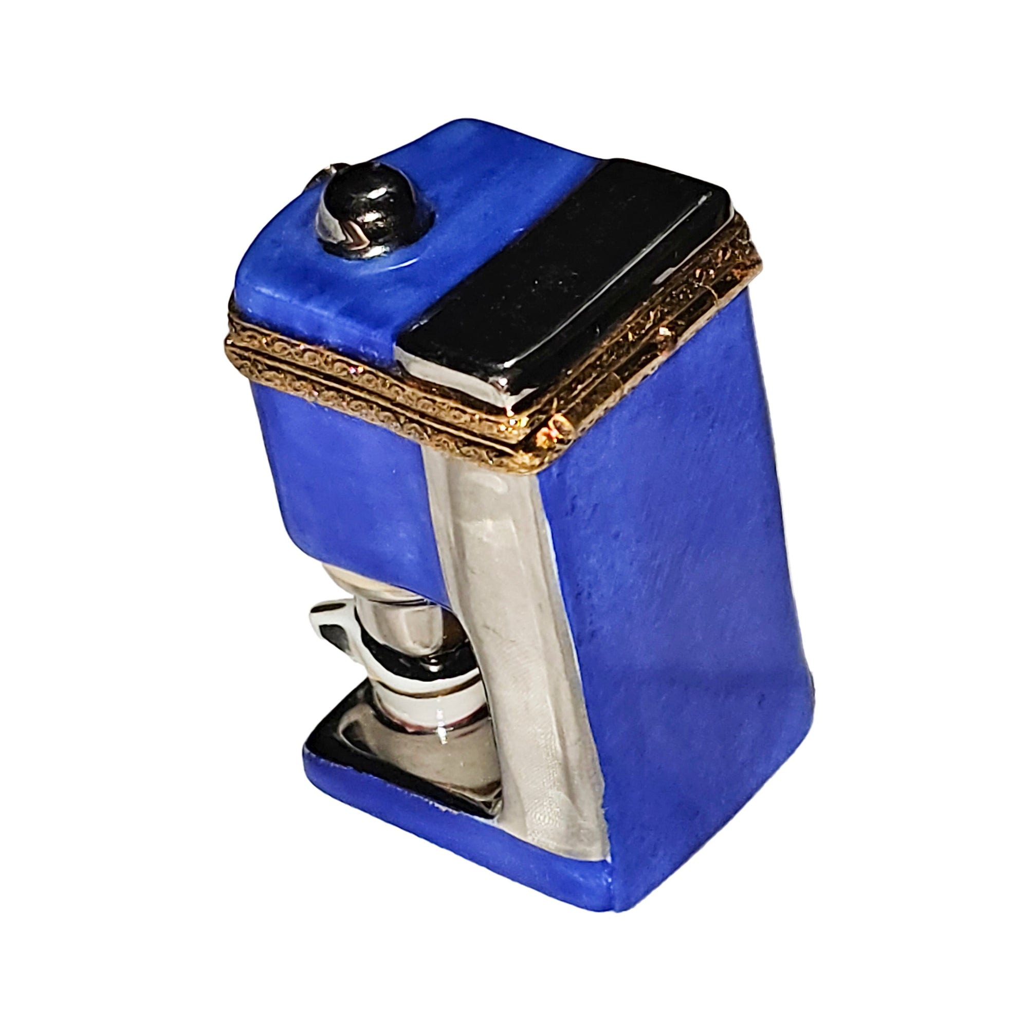 Coffee Lover's Delight Box Porcelain Limoges Food Home French Trinket Box