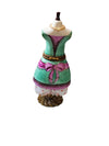 Pastel Charm Dress Box Porcelain Limoges Fashion French Trinket Box