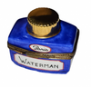 Elegant Limoges Ink Bottle Porcelain Limoges professional French Trinket Box