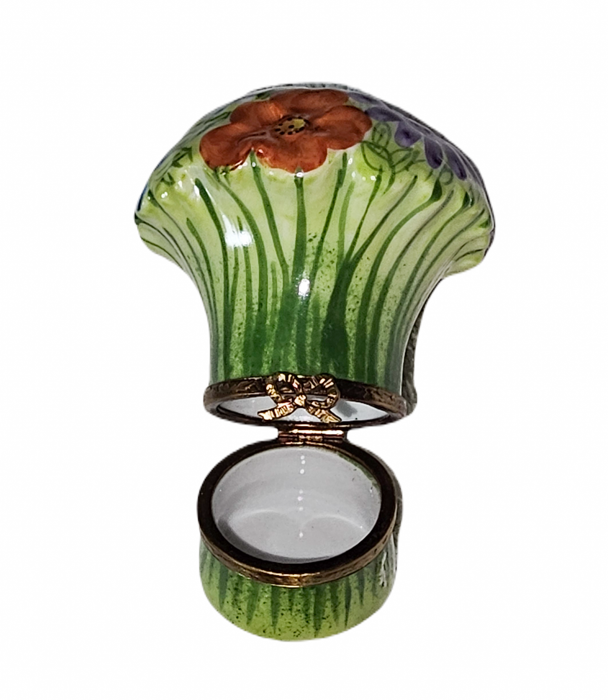 Flower Bouquet Limoges Box Porcelain Limoges flowers wedding French Trinket Box