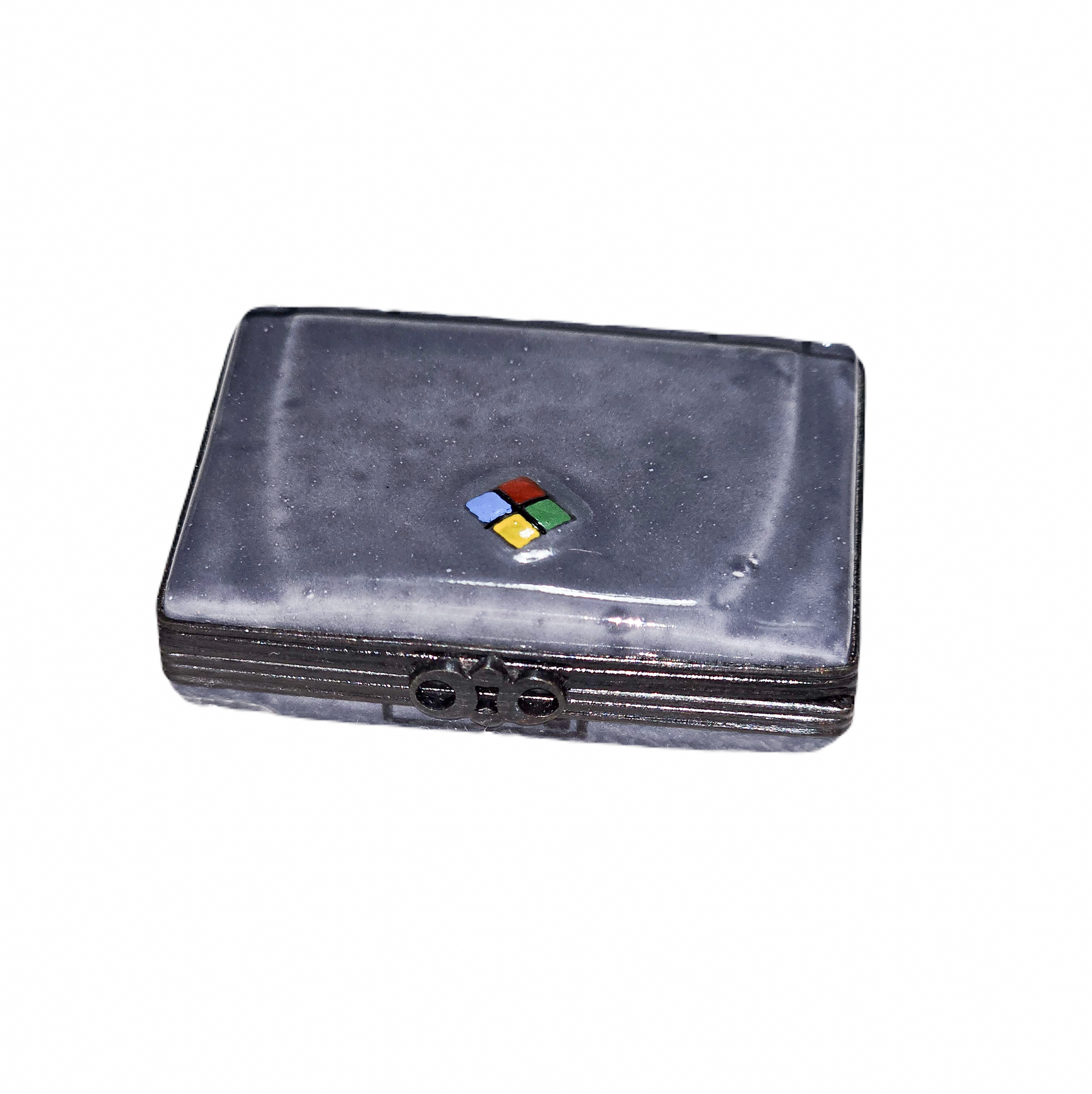 Charming Limoges Laptop Box Porcelain Limoges professional French Trinket Box