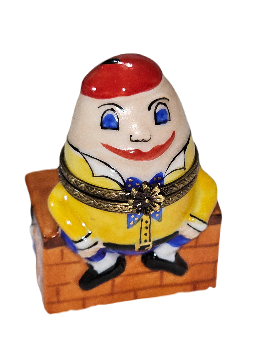 Humpty Dumpty Porcelain Treasure Porcelain Limoges kids book French Trinket Box