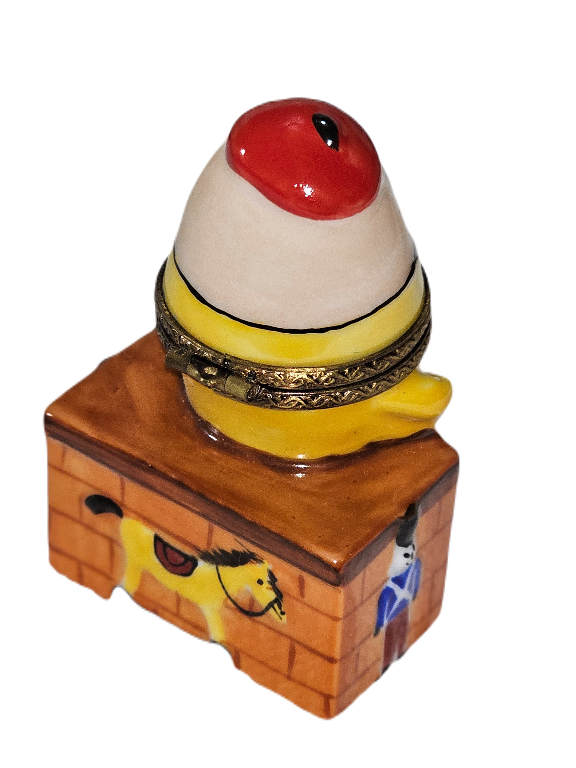 Humpty Dumpty Porcelain Treasure Porcelain Limoges kids book French Trinket Box