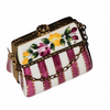 Floral Elegance Limoges Box Porcelain Limoges purse French Trinket Box