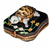 Turtle Delight with Floral Charm Porcelain Limoges turtle French Trinket Box