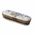 White Blue Floral Needle Box Porcelain Limoges Traditional Home French Trinket Box