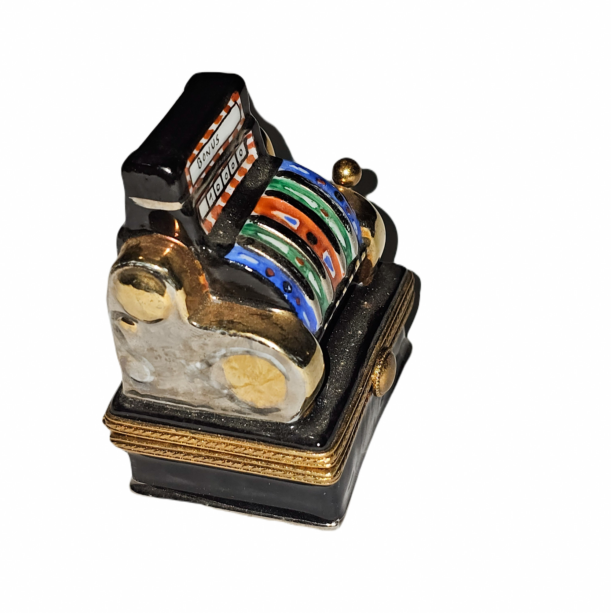 Slot Machine Limoges Box Treasure Porcelain Limoges games French Trinket Box