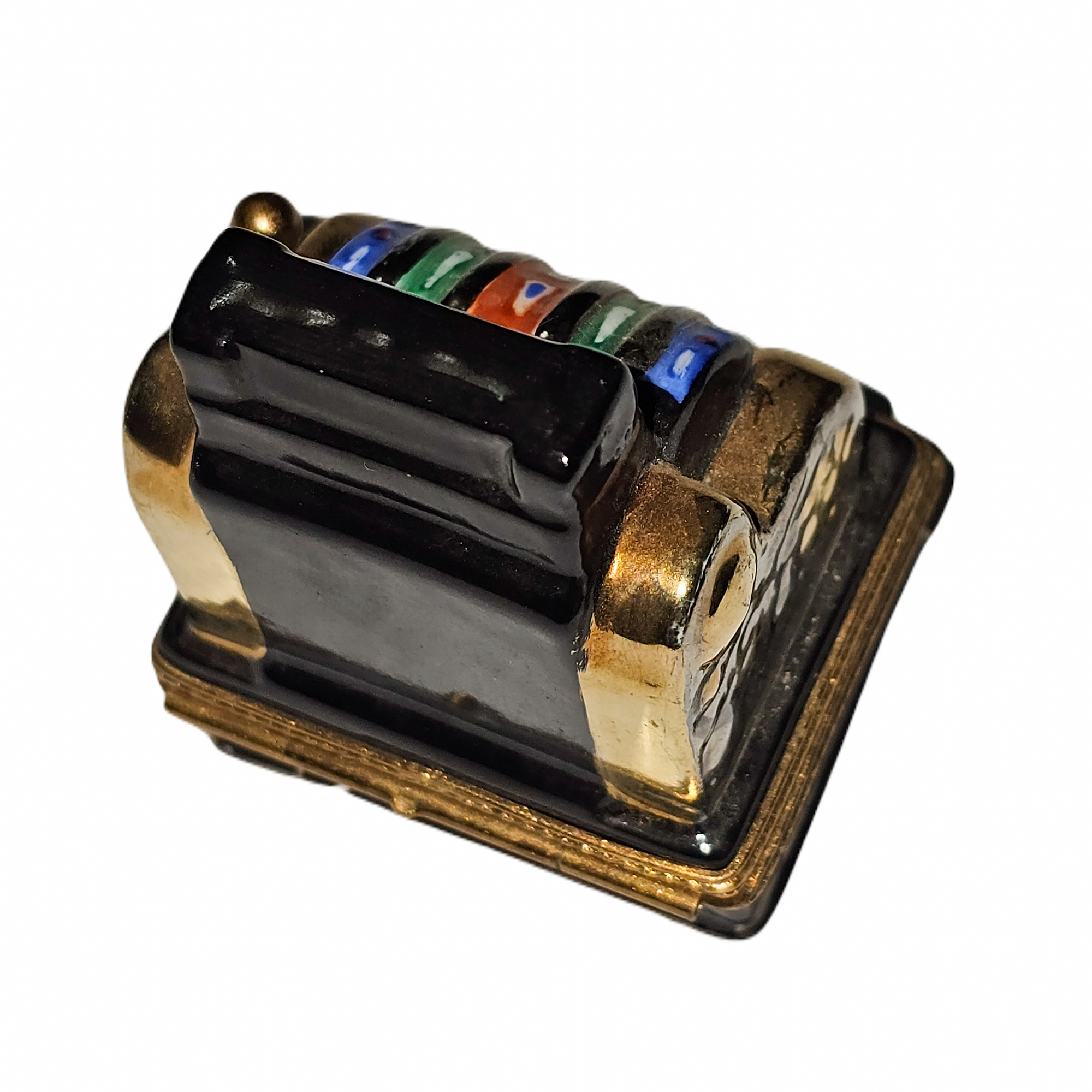 Slot Machine Limoges Box Treasure Porcelain Limoges games French Trinket Box