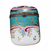 Turquois Elegance Pill Box Porcelain Limoges traditional French Trinket Box