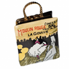 Moulin Rouge Jane Avril Bag Porcelain Limoges bag purse French Trinket Box