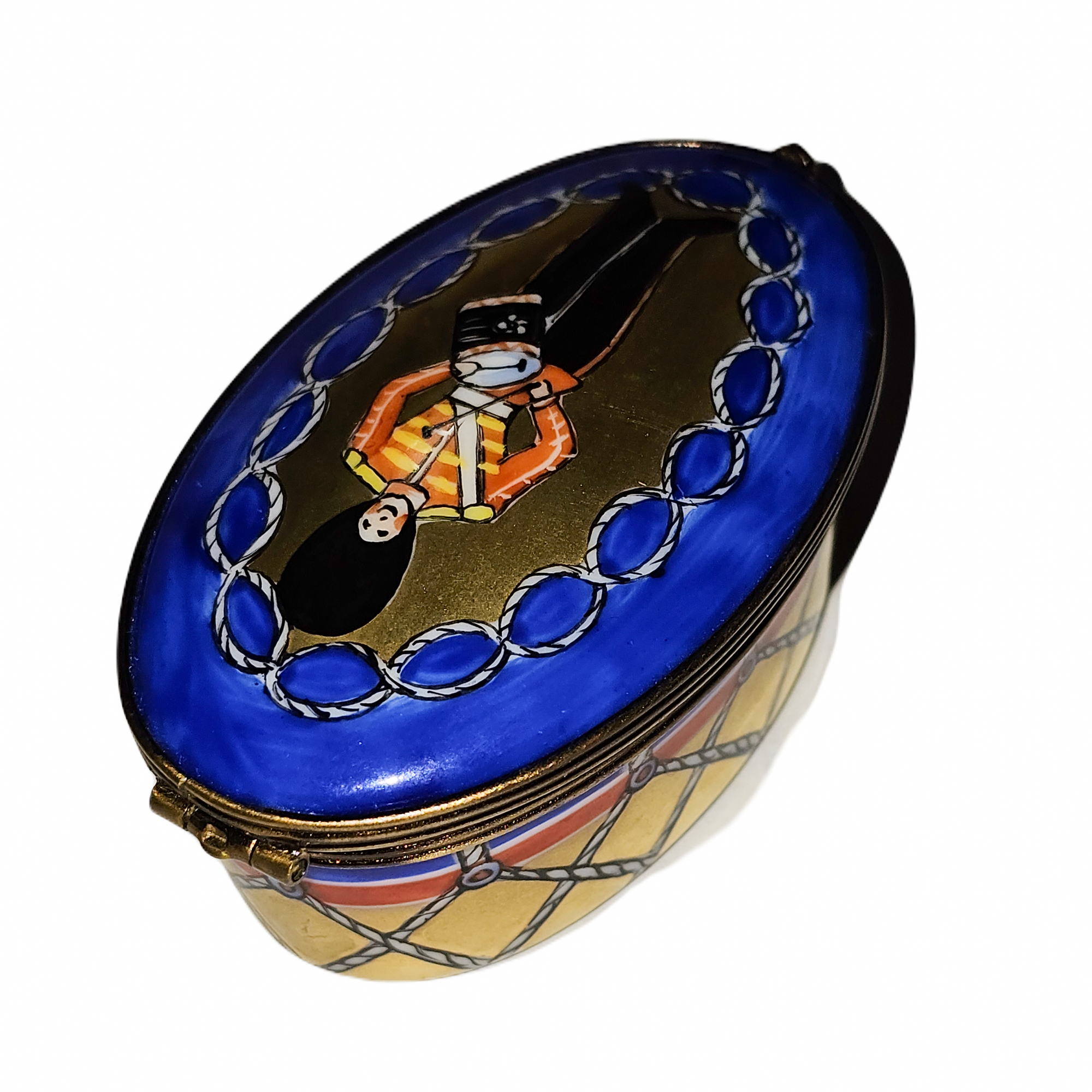 Toy Soldier Limoges Box Porcelain Limoges traditional xmas christmas French Trinket Box