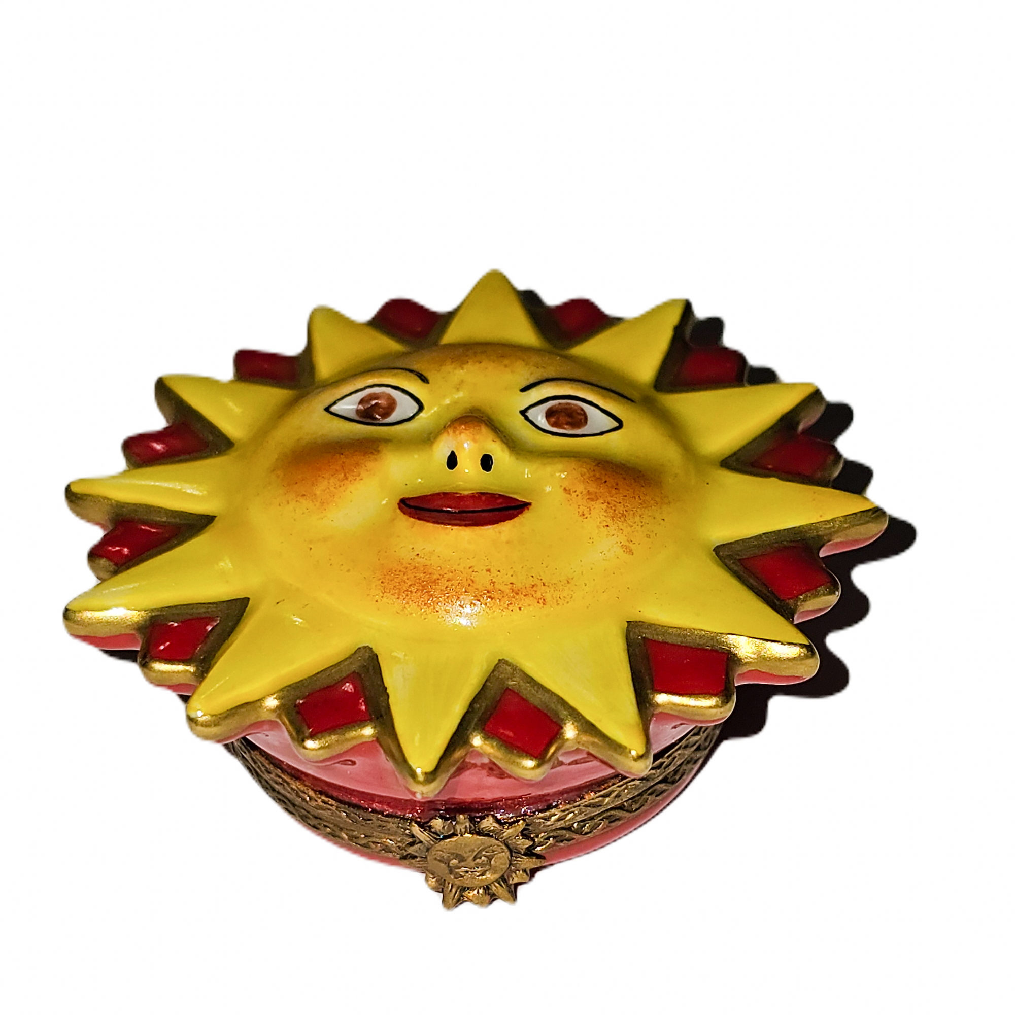 Sunshine Delight Limoges Box Porcelain Limoges Special Occasions Nature Myth summer French Trinket Box