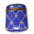 Elegant Dark Blue Limoges Box Porcelain Limoges traditional French Trinket Box