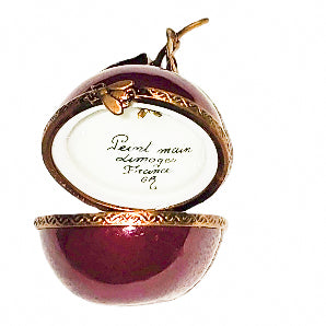 Cherry Blossom Limoges Box Porcelain Limoges fruit vegetable French Trinket Box