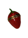 Strawberry Limoges Box Delight Porcelain Limoges fruit Vegetable French Trinket Box