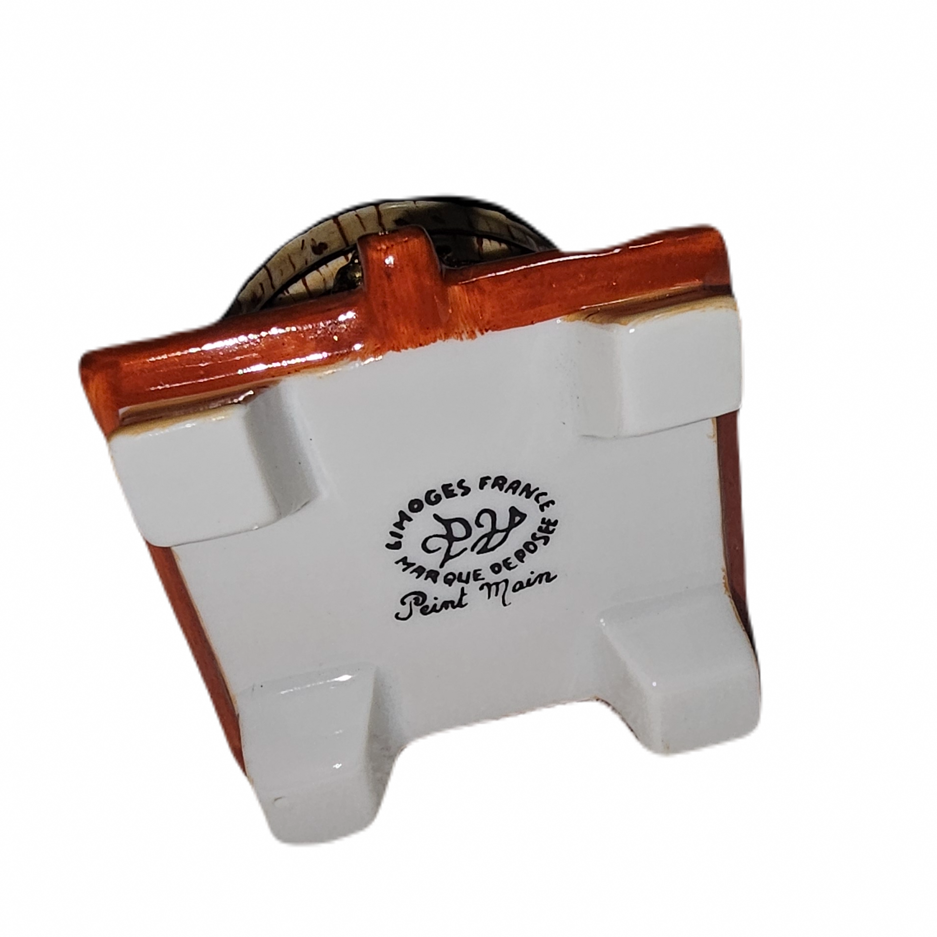 Limoges Wine Barrel Treasure Porcelain Limoges wine French Trinket Box