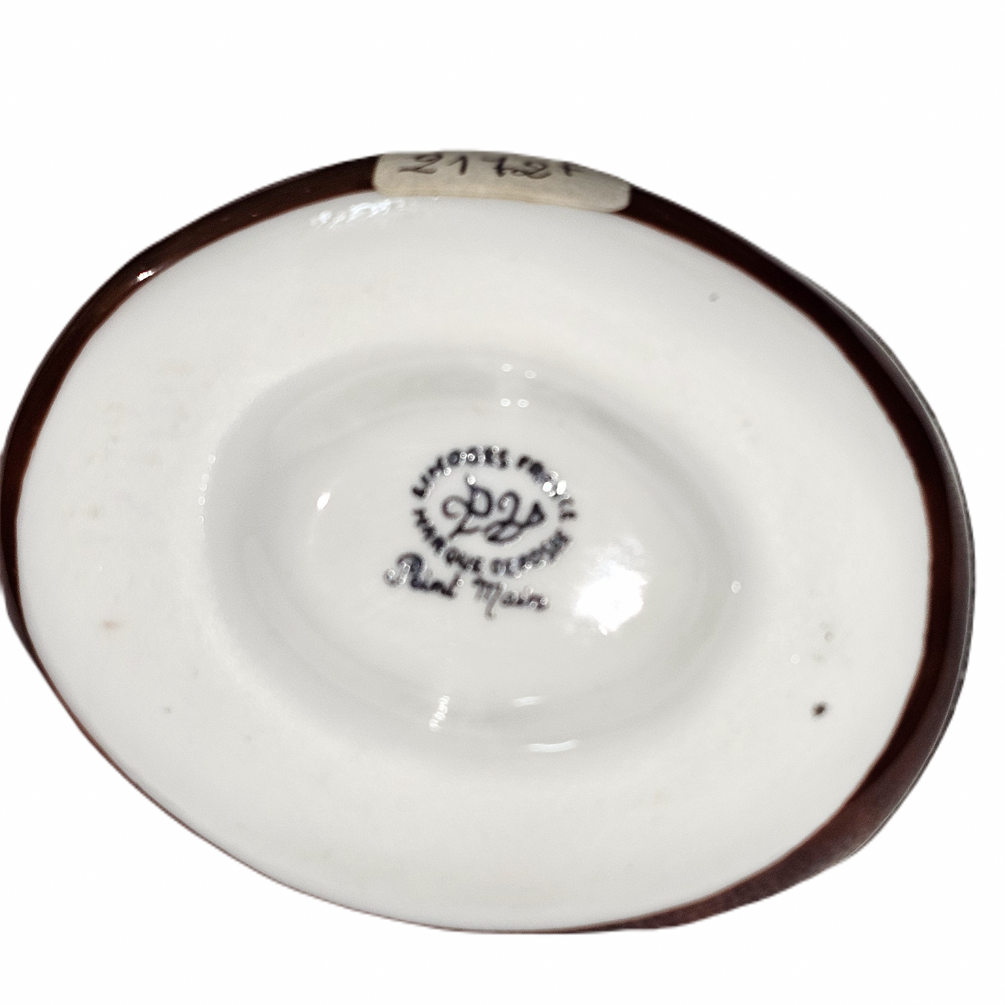 Cowboy Sheriff Hat Collectible Porcelain Limoges united states hat professional French Trinket Box