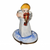 Angel Playing Violin Figurine Porcelain Limoges angel music French Trinket Box
